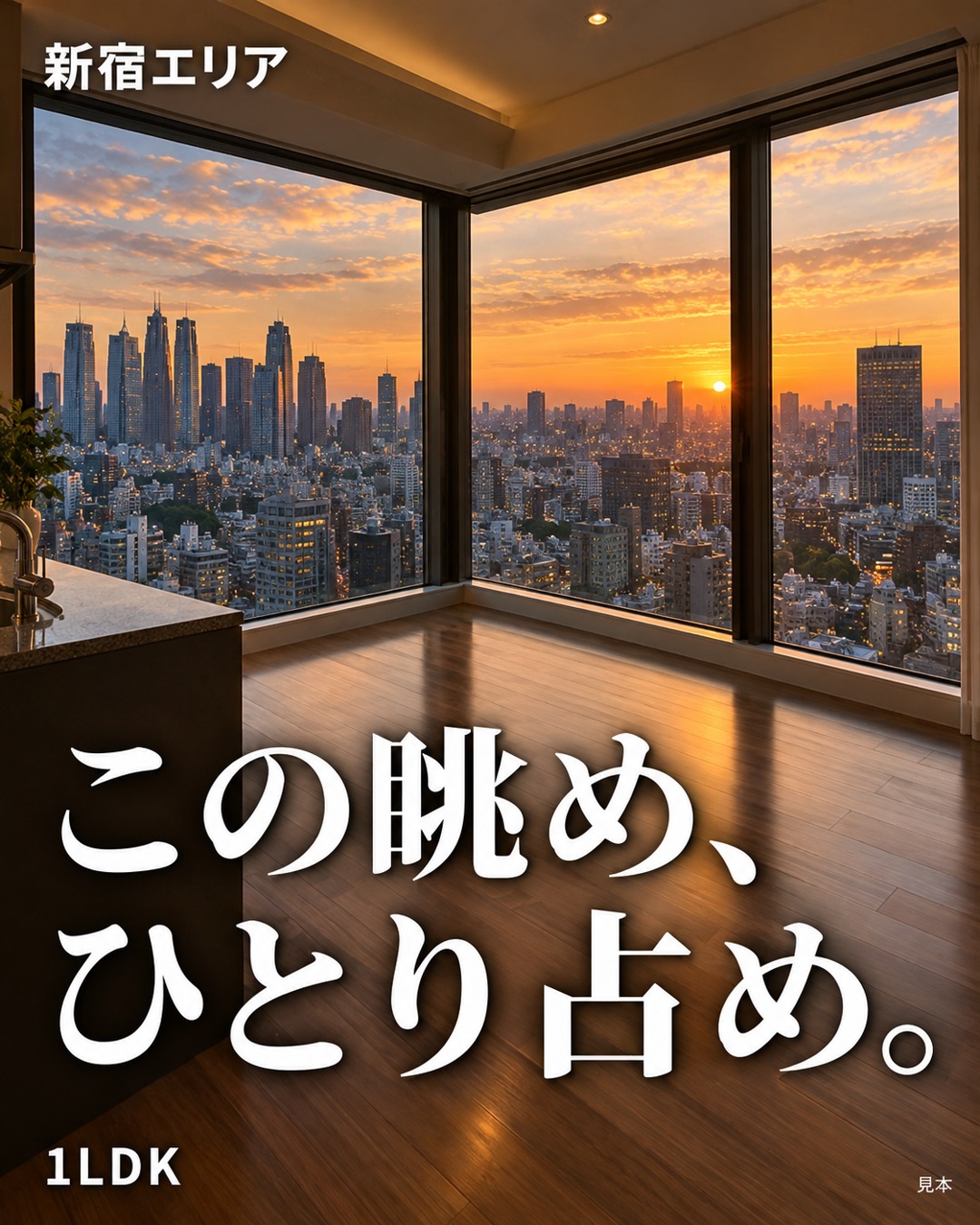 この眺め、ひとり占め。